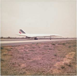 Back from stopover, the Concorde quits taxiway and access the runway. Back from stopover, the Concorde quits taxiway and access the runway.